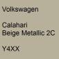 Preview: Volkswagen, Calahari Beige Metallic 2C, Y4XX.